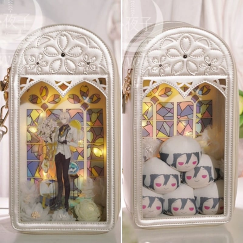 レトロ型ガラス仕様　バッグ型ステンドグラス 楽天市場】ステンドグラス(アンティーク風・装飾ガラス・雑貨