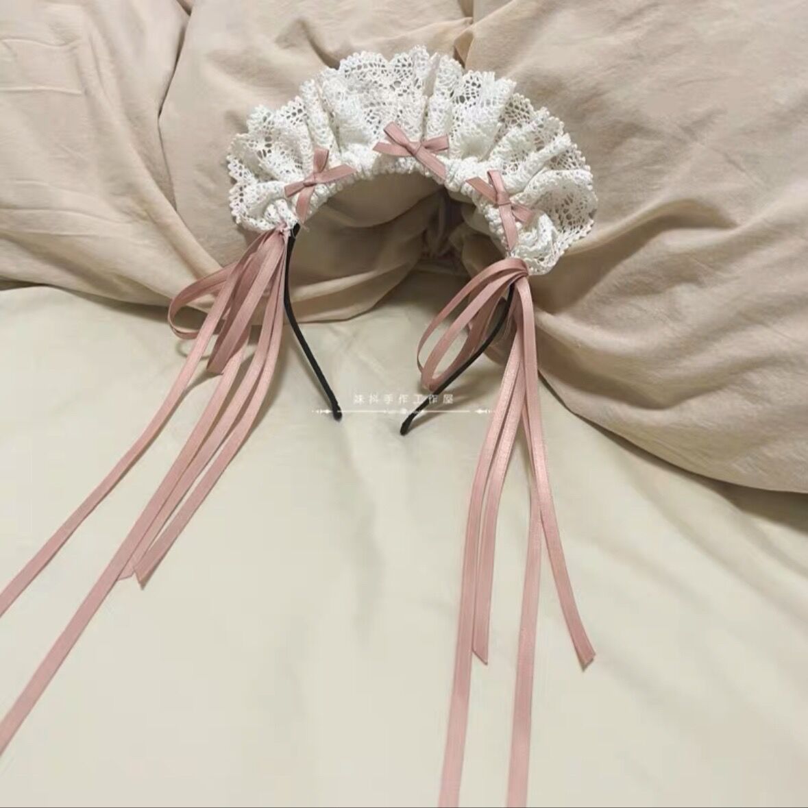 お取り寄せ】リボンリボンメイドカチューシャ【6色】 | はれあめ