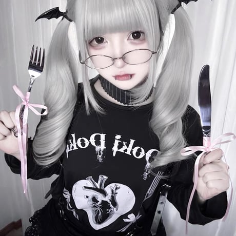 【NEMU不困】君の心臓食べたいシャツ【2色】