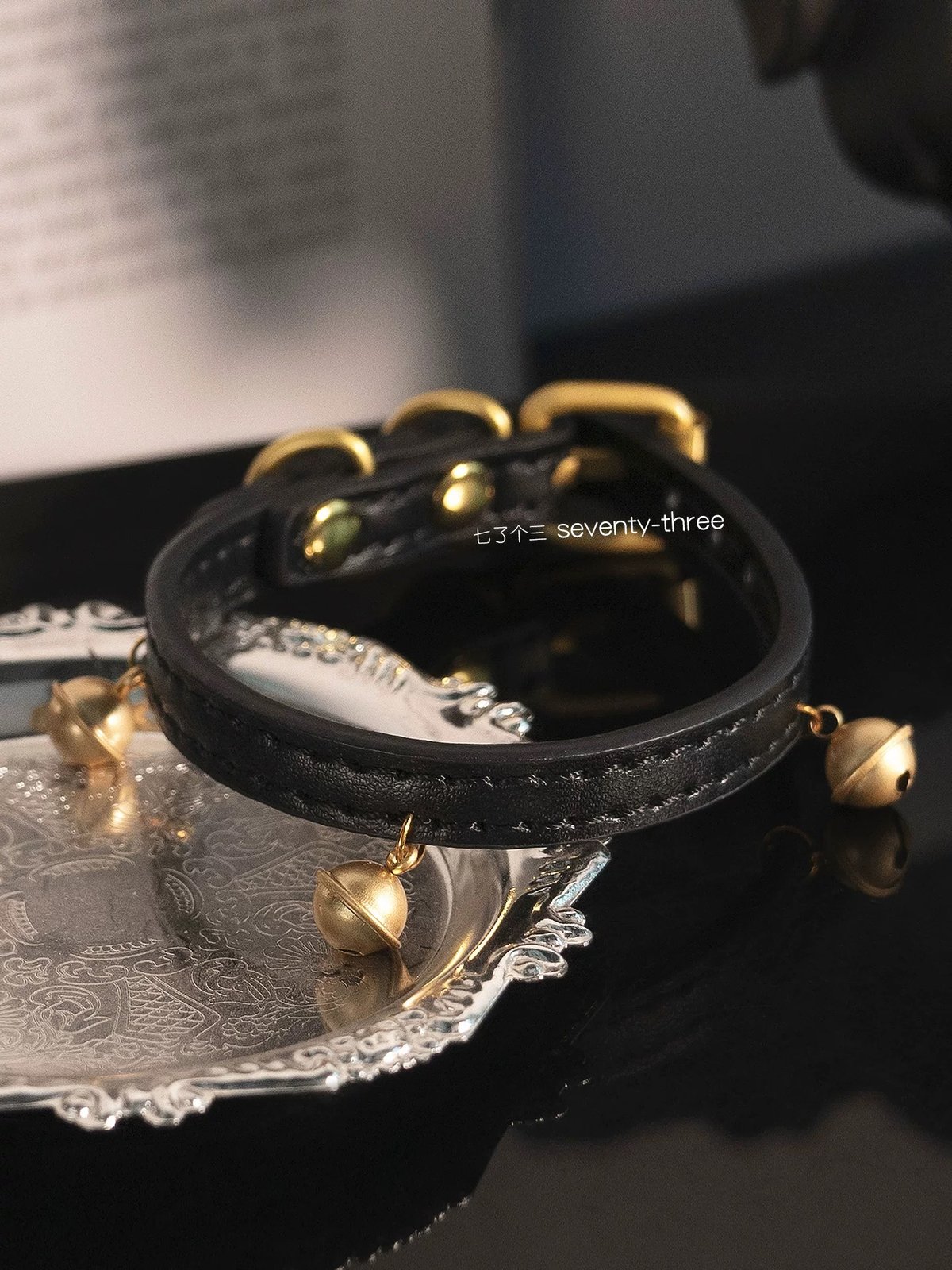 73】鈴付き合皮チョーカー【4色】 | はれあめ