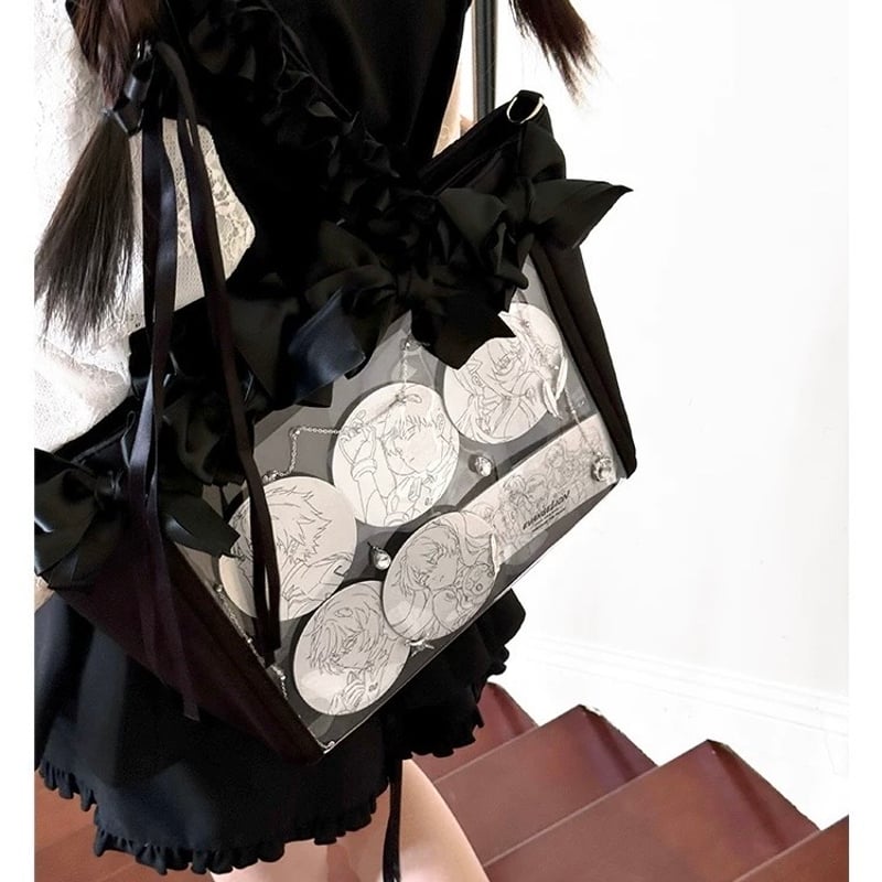 一部お取り寄せ】【浮遊猫】フリルショルダー痛バ【10色】 | はれあめ