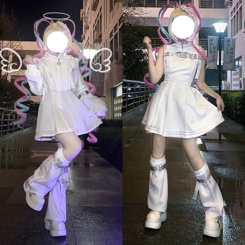 お取り寄せ】【银河与你】code:404ワンピース+アウター お取り寄せ】【银河与你】code:404ワンピース+アウター