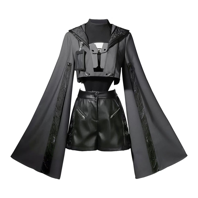 【週末値下げ】異論武装のカチューシャ black hazama 2025SS お取り寄せ】黒羊研究社ブラックアサシンフルセット | はれあめ