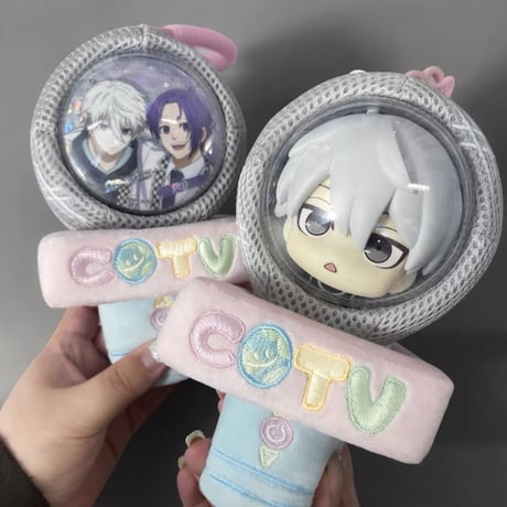 【marshmellow少女商店】マイク型おでかけポーチ【2色】