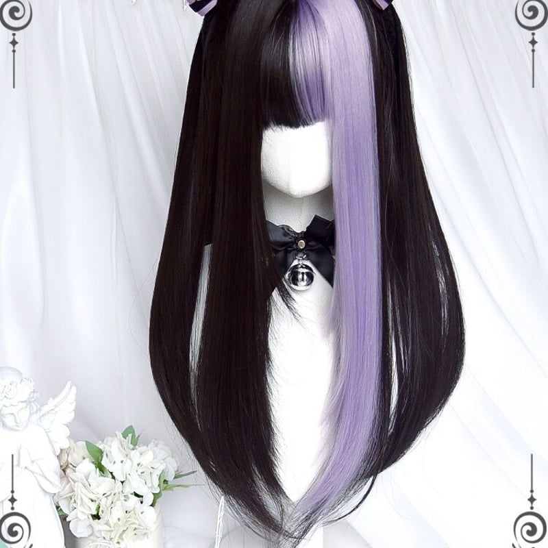 お取り寄せ】【斯万家】ワンポイントカラーウィッグ 【2色】 | はれあめ