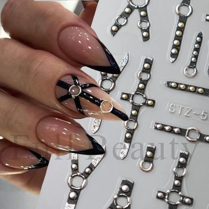 スタッズハーネスネイルシール | はれあめ