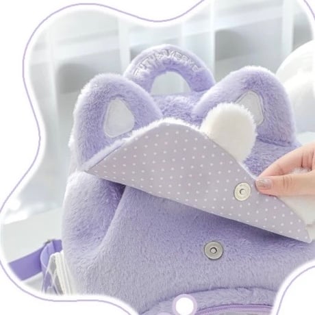 【Rosyposy】ふわふわぬいぐるみ痛リュック【4種】