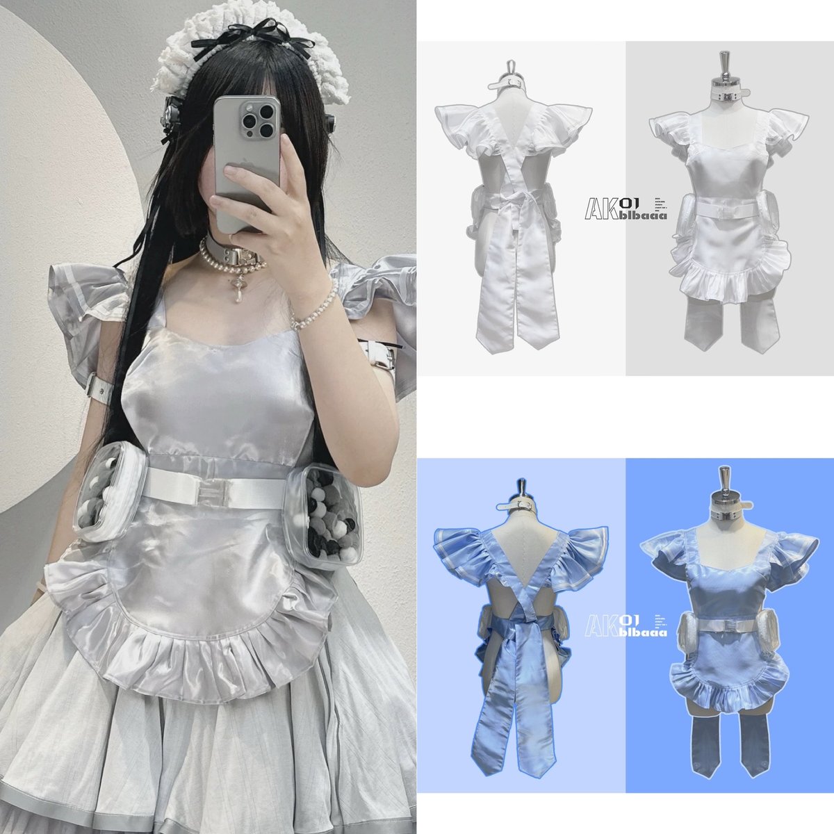 ハンドメイド　エプロン　真です。 エプロンの通販 | iichi 日々の暮らしを心地よくする