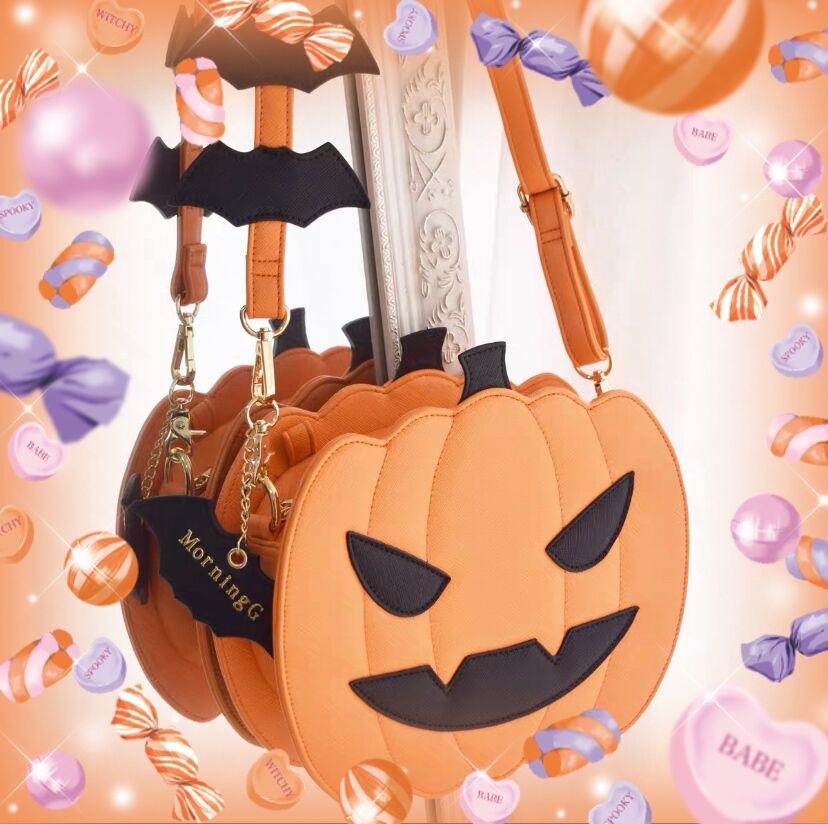 morning-glory】ハロウィンかぼちゃんショルダーバッグ | はれあめ
