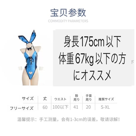さわやかブルーバニーガール
