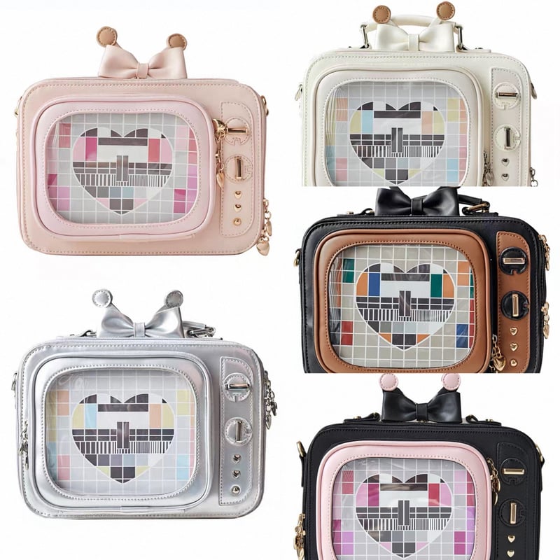 お取り寄せ】【IKUMA】アンティークテレビ痛バ【5色】 | はれあめ