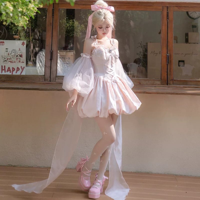 お取り寄せ/即納品】フラワーフェアリードレスフルセット | はれあめ