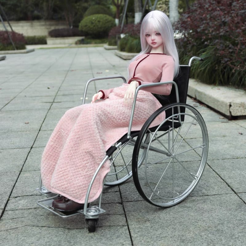 ヴァネッサドールとゆり椅子 ドール用車椅子【2サイズ】 | はれあめ