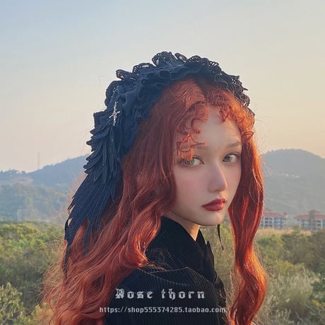 【Rosethorn】天使の羽根ヘッドドレス【2色】