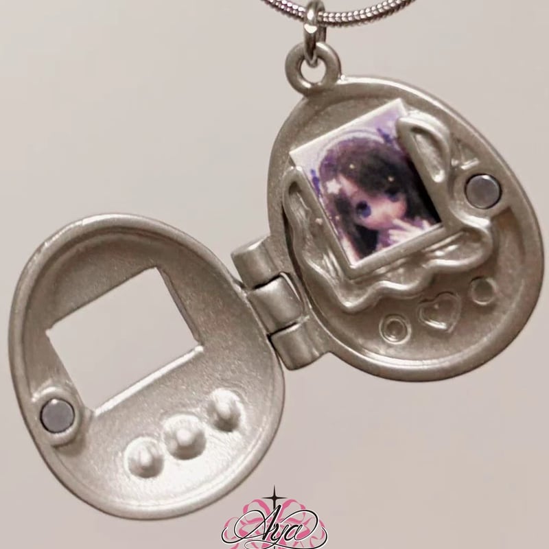 アクセサリー rina ブルーフローライト八面体結晶*ネックレス（A）（SOLD OUT