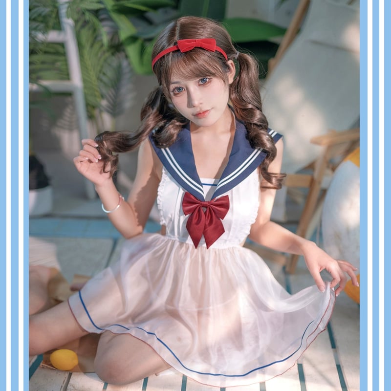 お取り寄せ】【晩安魔法】セーラーネグリジェ | はれあめ
