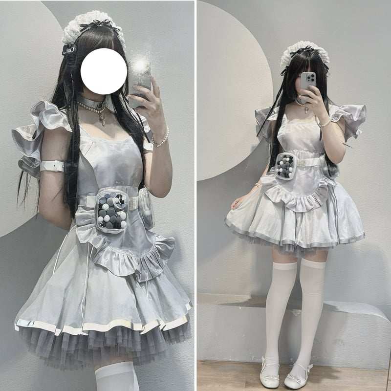 お取り寄せ】【末日机械A】バトルメイドエプロン【3色】 | はれあめ