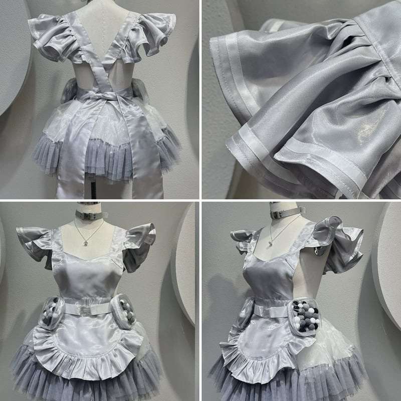 お取り寄せ】【末日机械A】バトルメイドエプロン【3色】 | はれあめ
