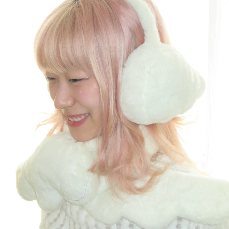 清脆小溪】天使の羽根マフラー | はれあめ