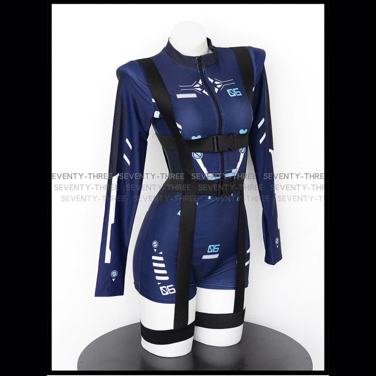 ミューゼドウジ　お洒落で可愛いスーツ サイドベルト ロングジレ（ セットアップ 可）