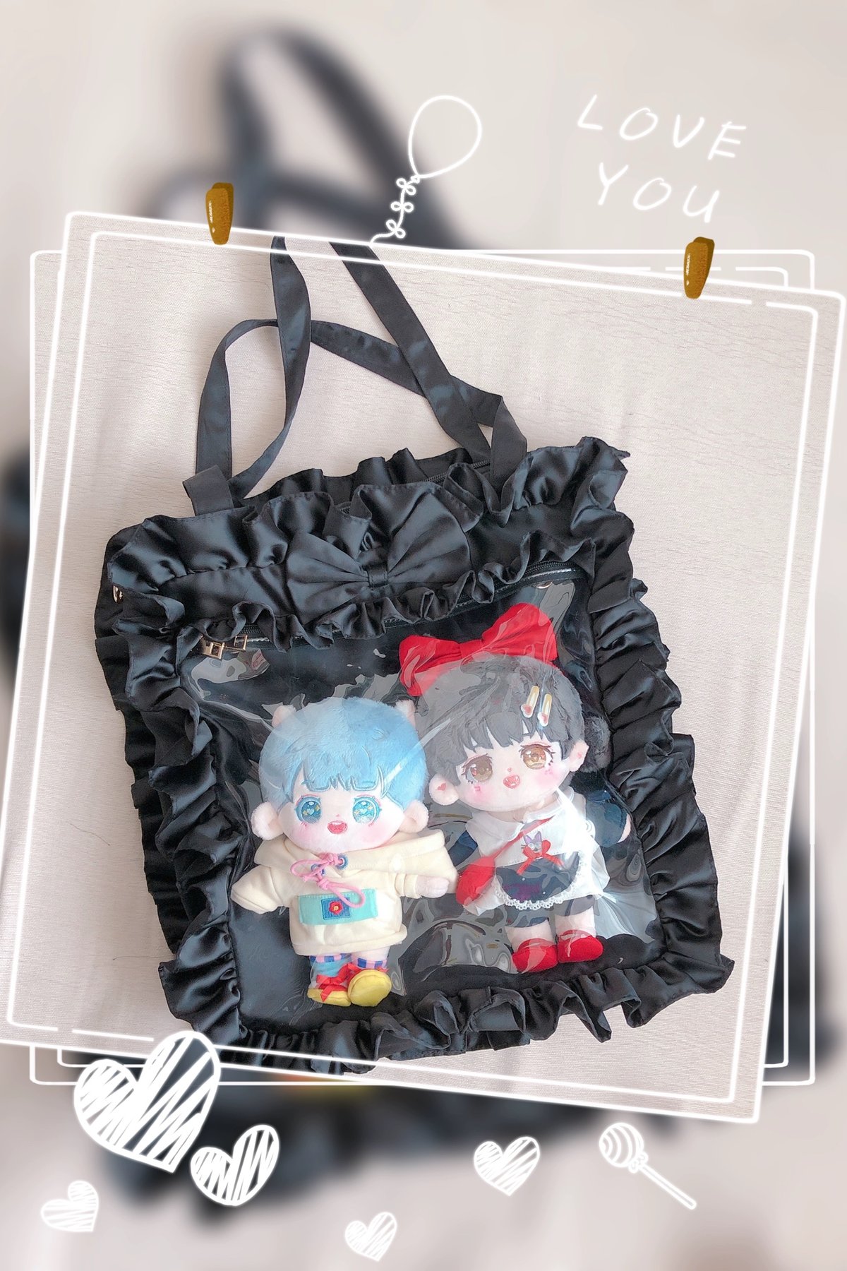 Xanadu Faerie】フリルピロー痛バッグ【6色】 | はれあめ