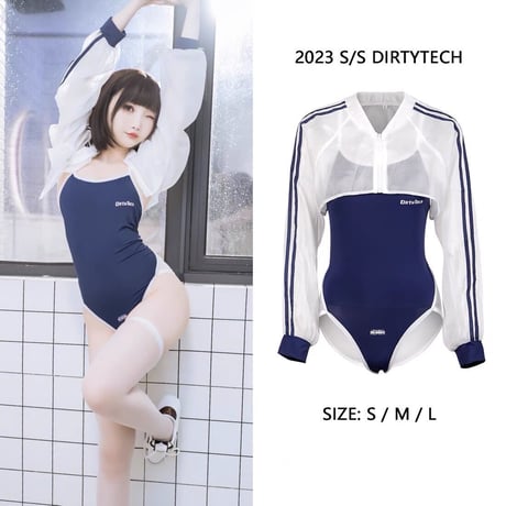 【M以外お取り寄せ】【得体社】二次元スク水ジャケット＋ソックスset