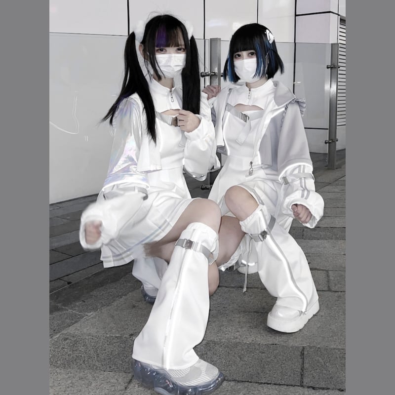 お取り寄せ】【银河与你】code:404ワンピース+アウター お取り寄せ】【银河与你】code:404ワンピース+アウター