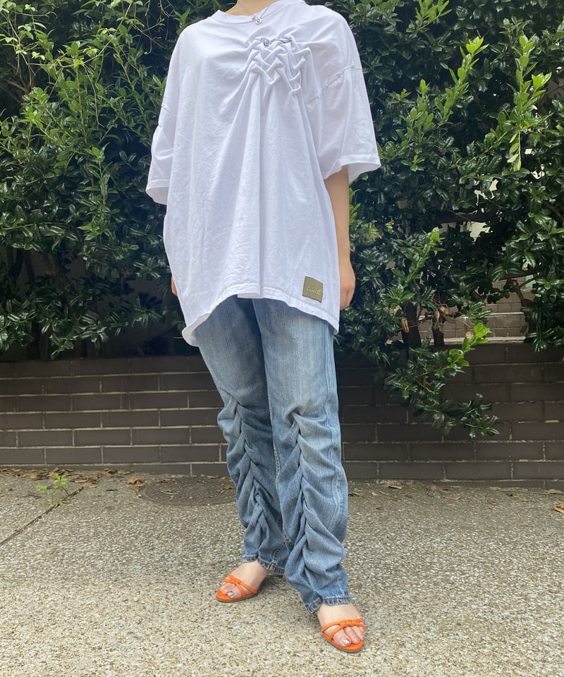 デニムリメイク　オーダー② EESETT＆Co(イイセットアンドコー) Levi'sリメイク サイドZIP