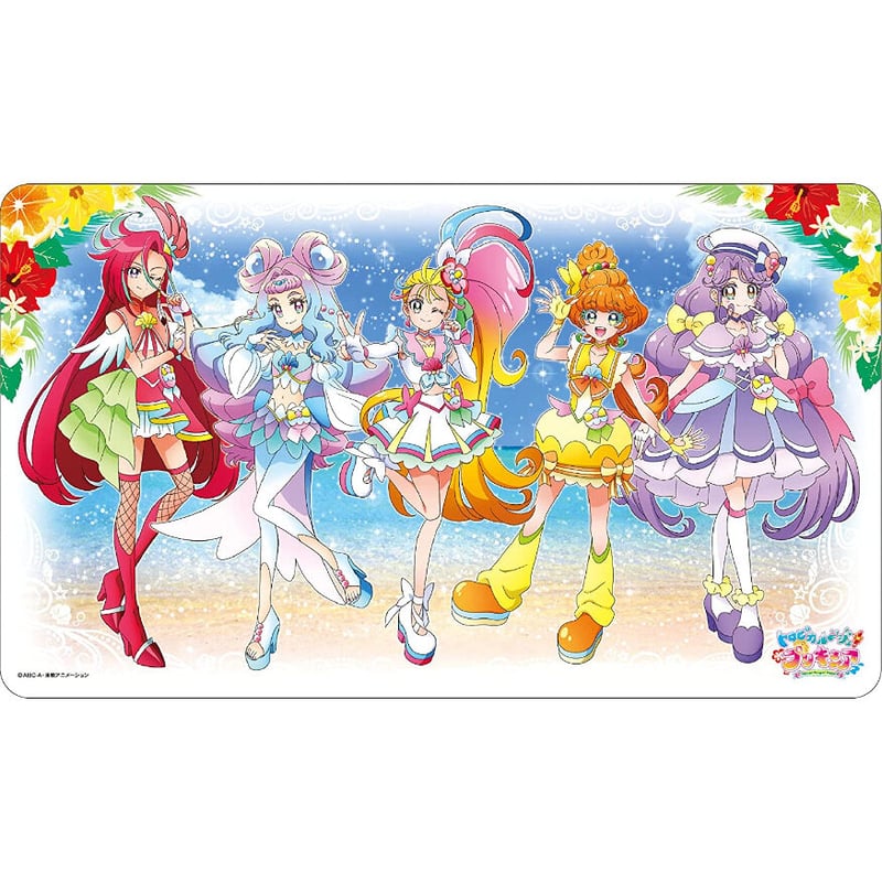 トロピカルージュプリキュア ラバーマット ABC キャラクターラバーマット トロピカル~ジュ!プリキュア(C) (ENR-053