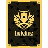 hololive OFFICIAL CARD GAME オフィシャルホロカスリーブ Vol.25『ブランドロゴ（Yellow）』