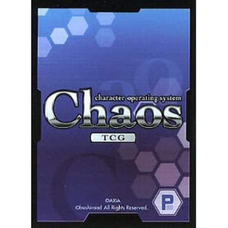 ChaosTCG【ロゴ P】スリーブ5枚セット