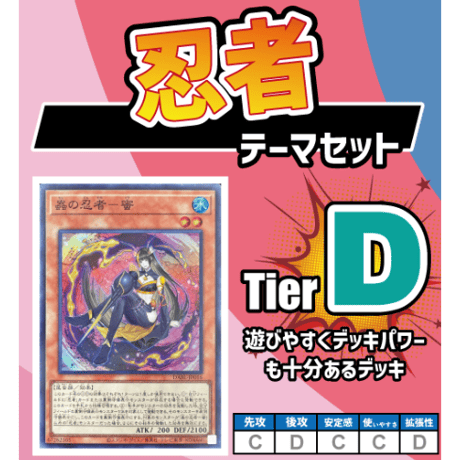 ◆遊戯王OCG　忍者デッキ・メインパーツセット