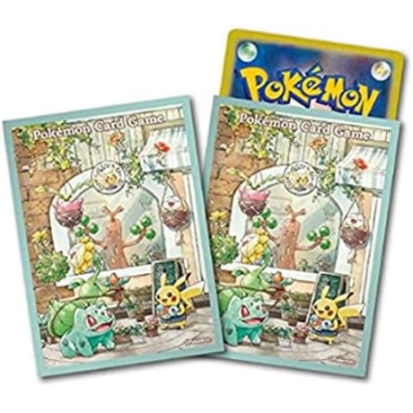 🔳ポケモンカードゲーム デッキシールド Pokémon Grassy Gardening