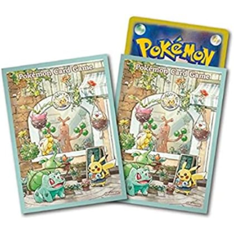 匿名配送無料　 グラッシーガーデニング デッキシールド×4　デッキケース 🔳ポケモンカードゲーム デッキシールド Pokémon Grassy Gardening |