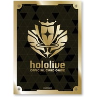 hololive OFFICIAL CARD GAME オフィシャルホロカスリーブ vol.43 『ブランドロゴ(Gold)』