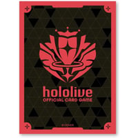hololive OFFICIAL CARD GAME オフィシャルホロカスリーブ vol.40 『ブランドロゴ(Red)』