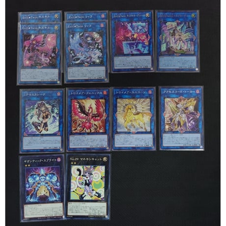◆遊戯王OCG　Evil★Twin（イビルツイン） デッキ・メインパーツセット