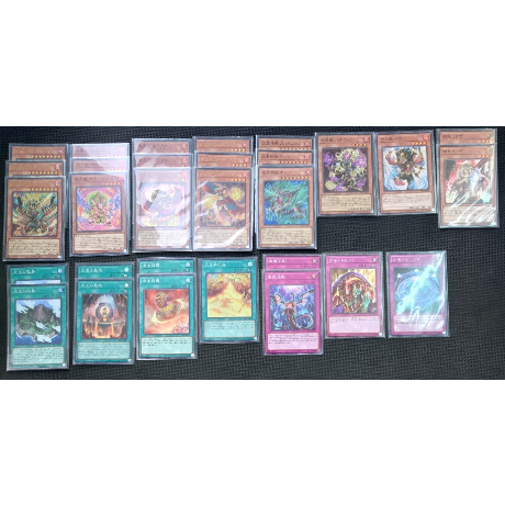 ◆遊戯王OCG　炎王　デッキ・メインパーツセット