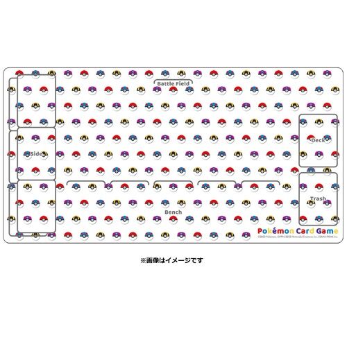 ポケモンセンター限定 モンスターボール柄 プレイマット 英語 Amazon | ポケモンセンターオリジナル ラバープレイマット COOL