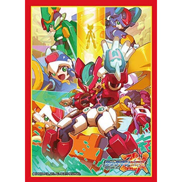 ブロッコリーキャラクタースリーブ ロックマン ゼクス「集結」【BR-208