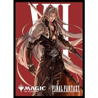『マジック：ザ・ギャザリング――FINAL FANTASY』 プレイヤーズカードスリーブ 「キャラクター」ボーダーレス版 《威名のソルジャー、セフィロス》 MFS-32