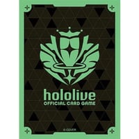 hololive OFFICIAL CARD GAME オフィシャルホロカスリーブ Vol.24『ブランドロゴ（Green）』
