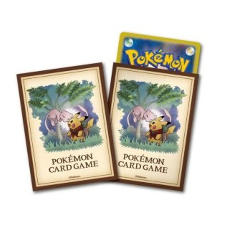 🔳ポケモンカードゲーム デッキシールド PIKACHU ADVENTURE PIKACHU &