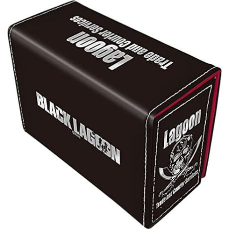 合皮製デッキケースＷ BLACK LAGOON「ラグーン商会」