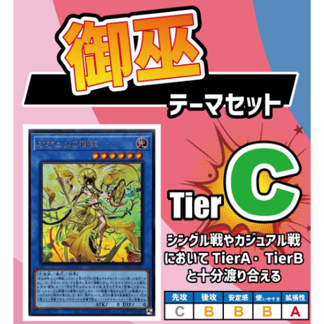 ◆遊戯王OCG　御巫（みかんこ）デッキ・メインパーツセット