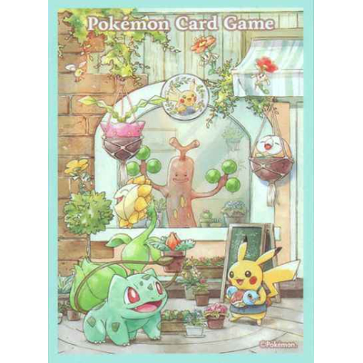 🔳ポケモンカードゲーム デッキシールド Pokémon Grassy Gardening |