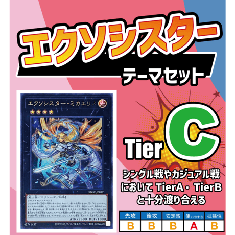 ◆遊戯王OCG　エクソシスターデッキ・メインパーツセット（2025年10月更新）