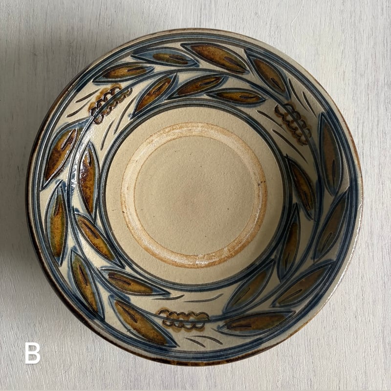 柳窯 YANAGI POTTERY 丸皿 8寸 神谷窯 8寸皿 | PORTRIVER MARKET