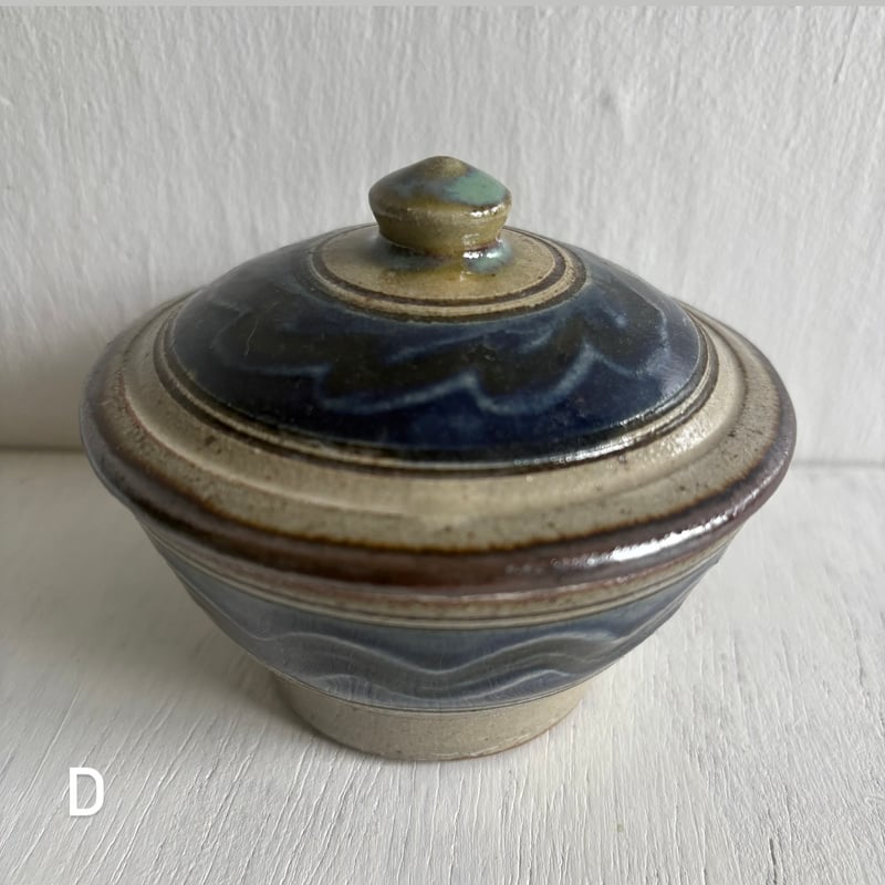 松代焼 塩壺 松代焼 塩壺