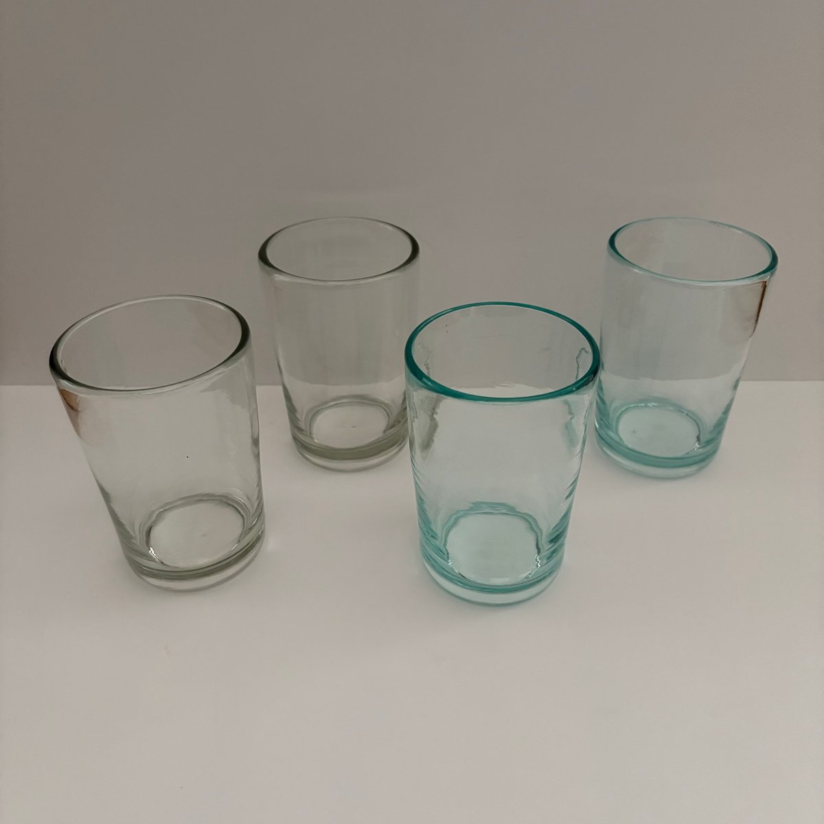 【民藝】沖縄再生ガラス　奥原硝子製造所　グラス4個セット fit=scale-down,w=1200